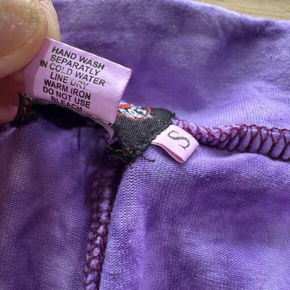 Grateful Dead Steal your Face Mandala Tree Print Booty Bell Pants Tie Dye Small - Picture 7 of 13